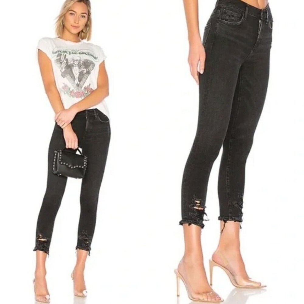 AGOLDE Sophie High Rise Crop Size 24